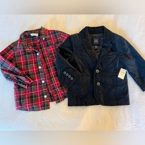 2T Baby Gap Velour Jacket Bundle